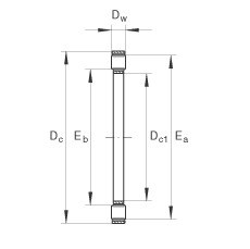 Bearing K81244-M INA