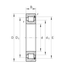 Bearing SL183036 INA