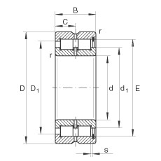 Bearing SL185026 INA