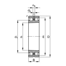 Bearing NN3080-AS-K-M-SP FAG