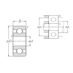 Bearing 634 NTN