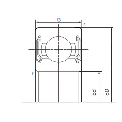 Bearing 6319-2NSL NACHI