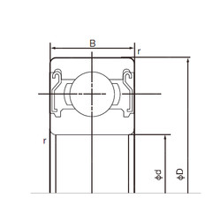 Bearing 6315ZZE NACHI