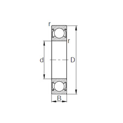 Bearing 6316ZZ KBC