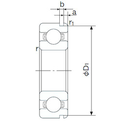 Bearing 6318N NACHI