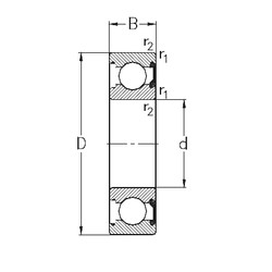 Bearing 6316-2RSR NKE