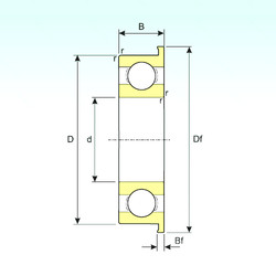 Bearing F697 ISB