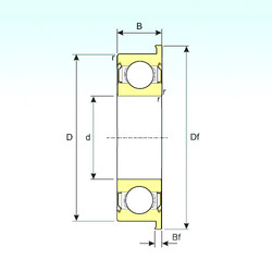 Bearing FR1-4ZZ ISB