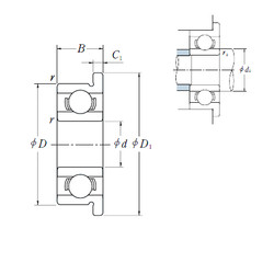 Bearing F696 NSK