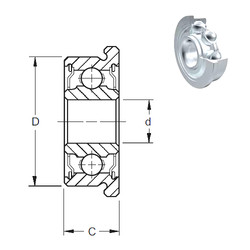 Bearing FR3-2Z ZEN