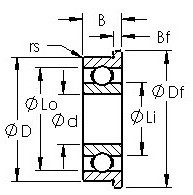 Bearing F692H AST