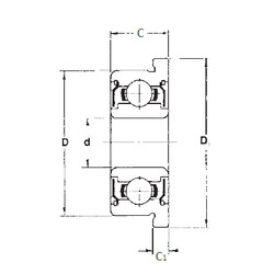 Bearing FR133ZZ FBJ