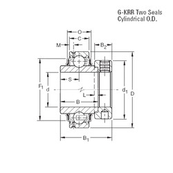 Bearing G1015KRR Timken