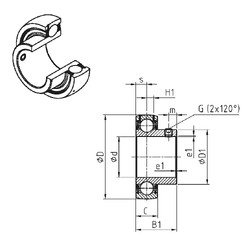 Bearing US209-27 SNR