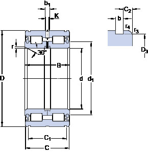 Bearing NNF 5011 ADB-2LSV SKF