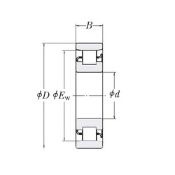 Bearing XLRJ9 RHP