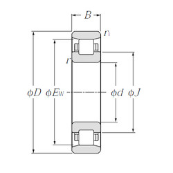 Bearing N320 NTN