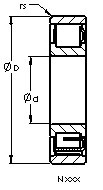 Bearing N408 M AST