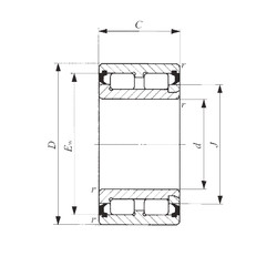 Bearing NAG 4901UU IKO