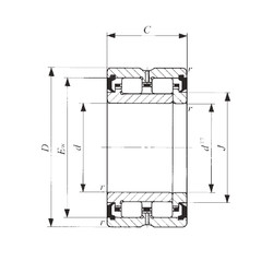 Bearing NAU 4905UU IKO