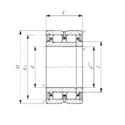 Bearing NAU 4908 IKO