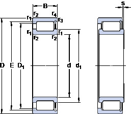 Bearing NCF 1848 V SKF