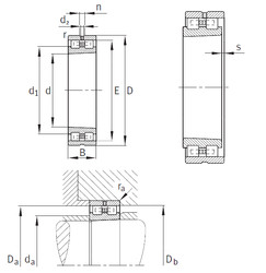 Bearing NN3064-AS-K-M-SP INA