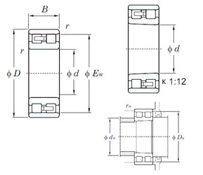 Bearing NN3080K KOYO