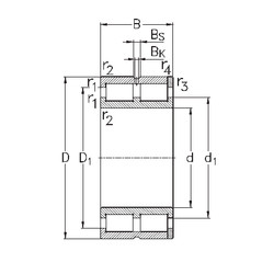 Bearing NNC4914-V NKE