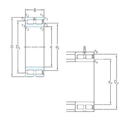 Bearing NNCF4948CV SKF