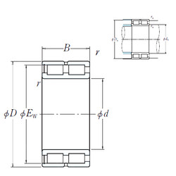 Bearing NNCF4880V NSK