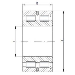 Bearing NNCF5004 V ISO