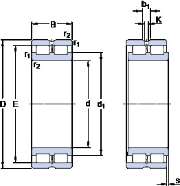 Bearing NNCL 4876 CV SKF