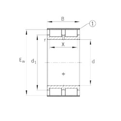 Bearing RSL185012-A INA