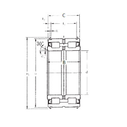 Bearing SL04-5020NR FBJ