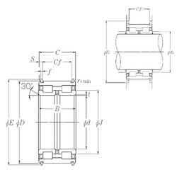 Bearing SL04-5084NR NTN