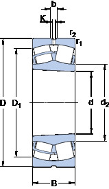 Bearing 23238 CCK/W33 SKF