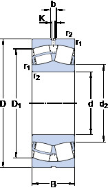 Bearing 23234 CC/W33 SKF