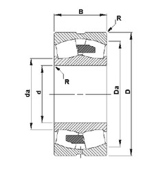 Bearing 23252YM Timken