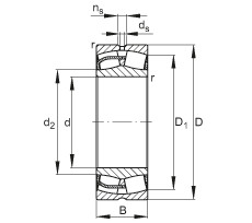 Bearing 23244-E1 FAG