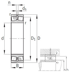 Bearing 24196-B-K30-MB FAG