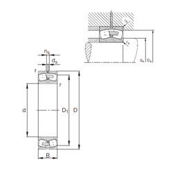 Bearing 23288-E1A-MB1 FAG