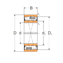 Bearing A5-22208M-2RZ MPZ