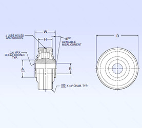 Bearing ASR6-2A NMB