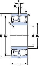 Bearing BS2-2215-2RS/VT143 SKF