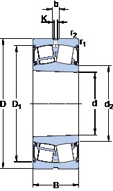 Bearing BS2-2226-2CS5K/VT143 SKF