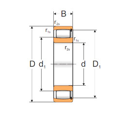 Bearing C2212V MPZ