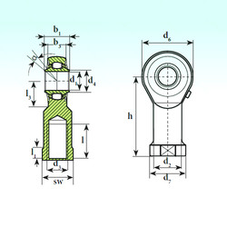 Bearing TSF 20 RB ISB