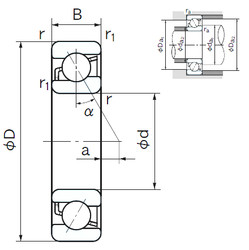 Bearing 7009 NACHI