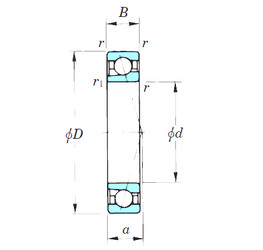 Bearing 7005CPA KOYO